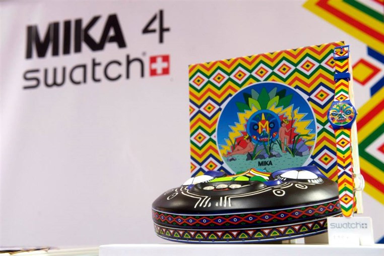 Mika Swatch Signing